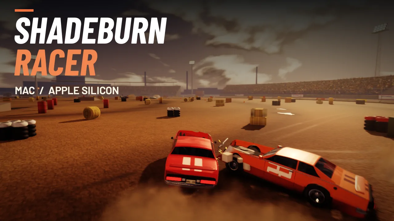 Trailer: two cars colliding in the derby arena
